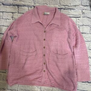 Free People Day Dreaming Button-Up Cardigan Size Medium